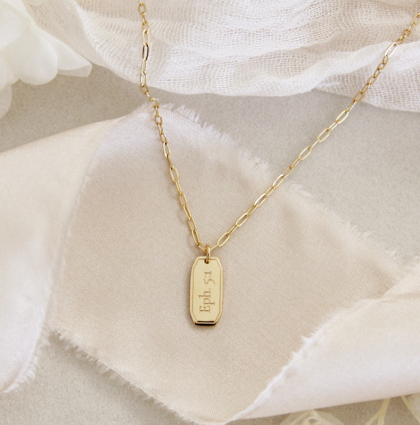 Beloved Scripture Necklace by Love Story Collection